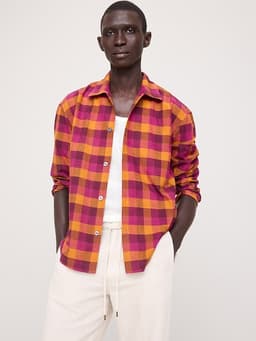 Banana Republic — Relaxed-Fit Summerweight Cotton Shirt