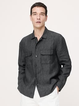 Banana Republic — Relaxed-Fit Linen Resort Shirt