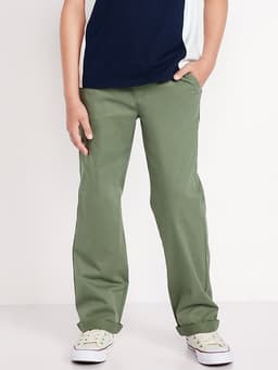 Old Navy — Straight Leg Built-In Flex Pull-On Pants for Boys