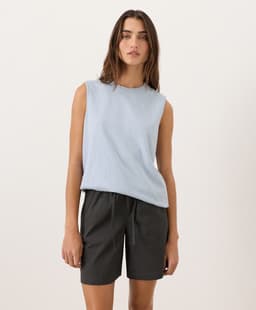 Pact — Soft-Slub Essential Tank - Oxford Blue