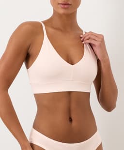 Pact — Everyday Classic T-Shirt Bra - Soft Pink