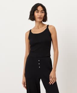 Pact — Dream Rib Cami - Black