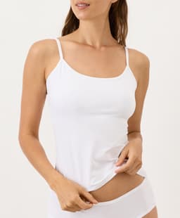 Pact — Everyday Shelf Bra Camisole - White