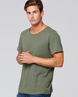 Bella+Canvas — Unisex Triblend Raw Neck Tee