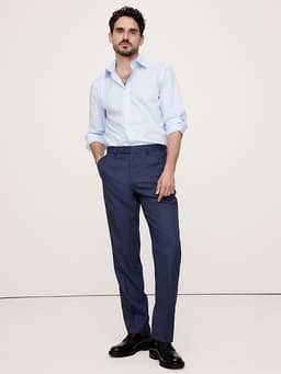 Banana Republic — Signature Italian Rustico Suit Pant