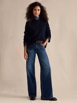 Banana Republic — The Icon Classic Wide-Leg Jean