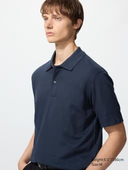 Uniqlo — AIRism Cotton Pique Polo Shirt