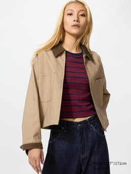 Uniqlo — Zip-Up Short Jacket