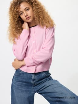 Uniqlo — Cashmere Short Cardigan