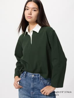 Uniqlo — Washed Cotton Polo Shirt