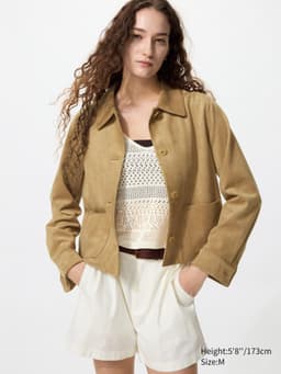 Uniqlo — Soft Brushed Short Jacket