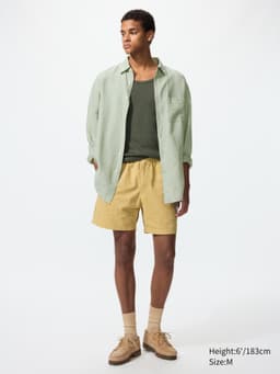 Uniqlo — Linen Blend Easy Shorts | 5"