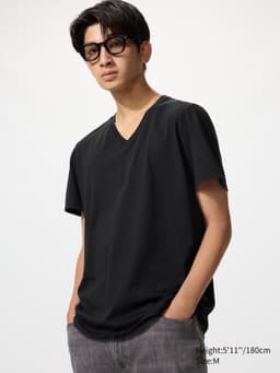 Uniqlo — SUPIMA® Cotton V-Neck T-Shirt