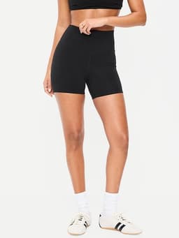 Old Navy — High-Waisted PowerChill Biker Shorts -- 5-inch inseam