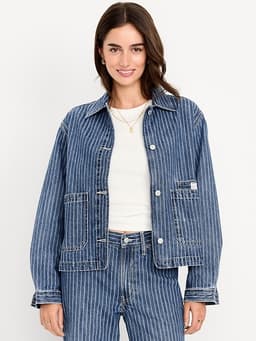 Old Navy — Cropped Jean Chore Jacket