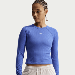 Nike — Nike Sportswear Chill Knit Women's Tight Long-Sleeve Ribbed Top