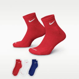 Nike — Nike Everyday Plus Cushioned Training Ankle Socks (3 Pairs)