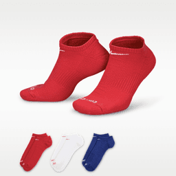 Nike — Nike Everyday Plus Cushion Training No-Show Socks (3 Pairs)
