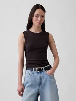 Gap — Modern Crewneck Tank Top